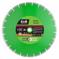 Exchange-A-Blade 14 in. Segmented Rim Concrete Green Diamond Recyclable Exchangeable Blade 3110092